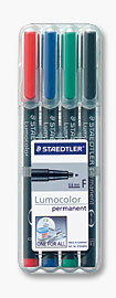 Staedtler Permanent Universal Pen 4Pk